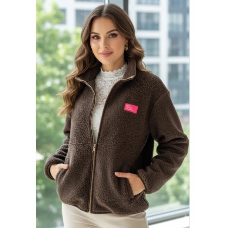 Veste en fausse fourrure douce